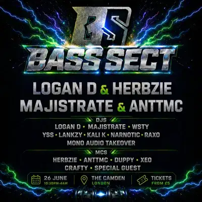 Bass Sect presents: Logan D, Majistrate DNB All Night Long
