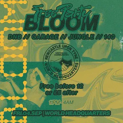 BLOOM - FREE RAVE - D'n'B, Jungle, UK Garage, 140