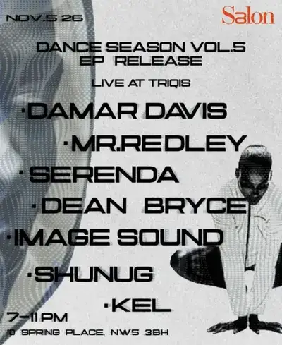Salon Recordings Dance Season Vol.5 Album Release Party