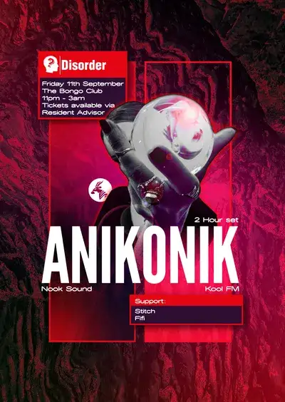 Disorder presents: Anikonik (Kool FM / Nook) [JUNGLE AND DRUM & BASS]