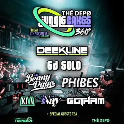 Jungle Cakes 360 - The Depo - Plymouth