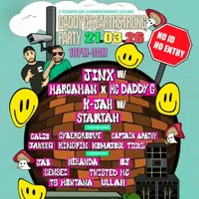 7 years of Connexions Club & Daddy G's Earthstrong Party