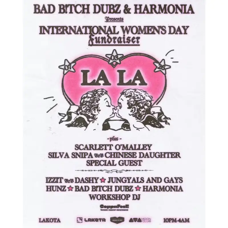 BBDubz x Harmonia: IWD Fundraiser